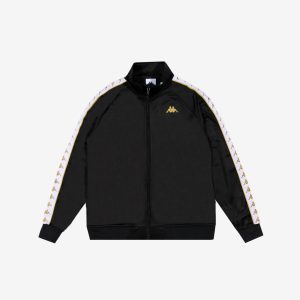 222 Banda Anniston Slim Jacket - Black Yellow Gold Rich White