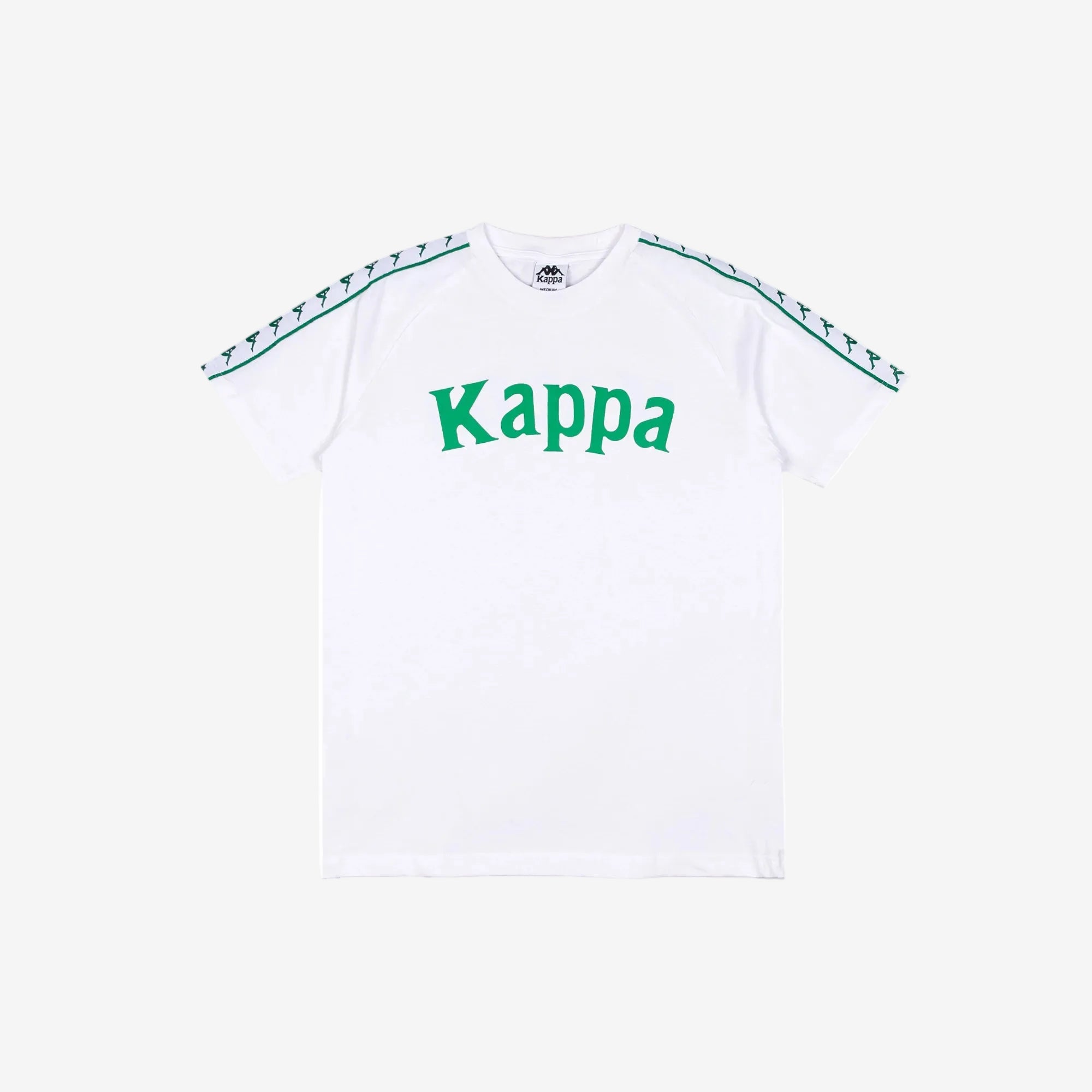 222 Banda Balima T-Shirt - White Green Tee