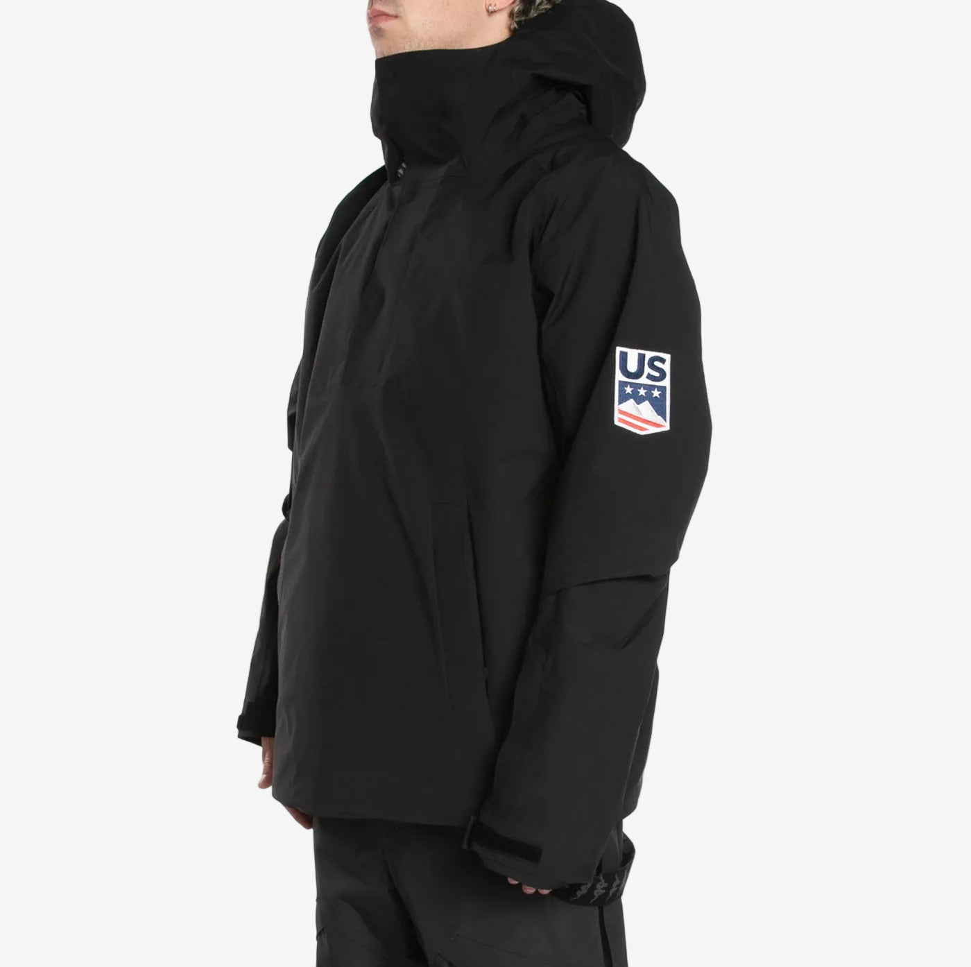 6Cento 644S Anorak Jacket - Black - Image 2