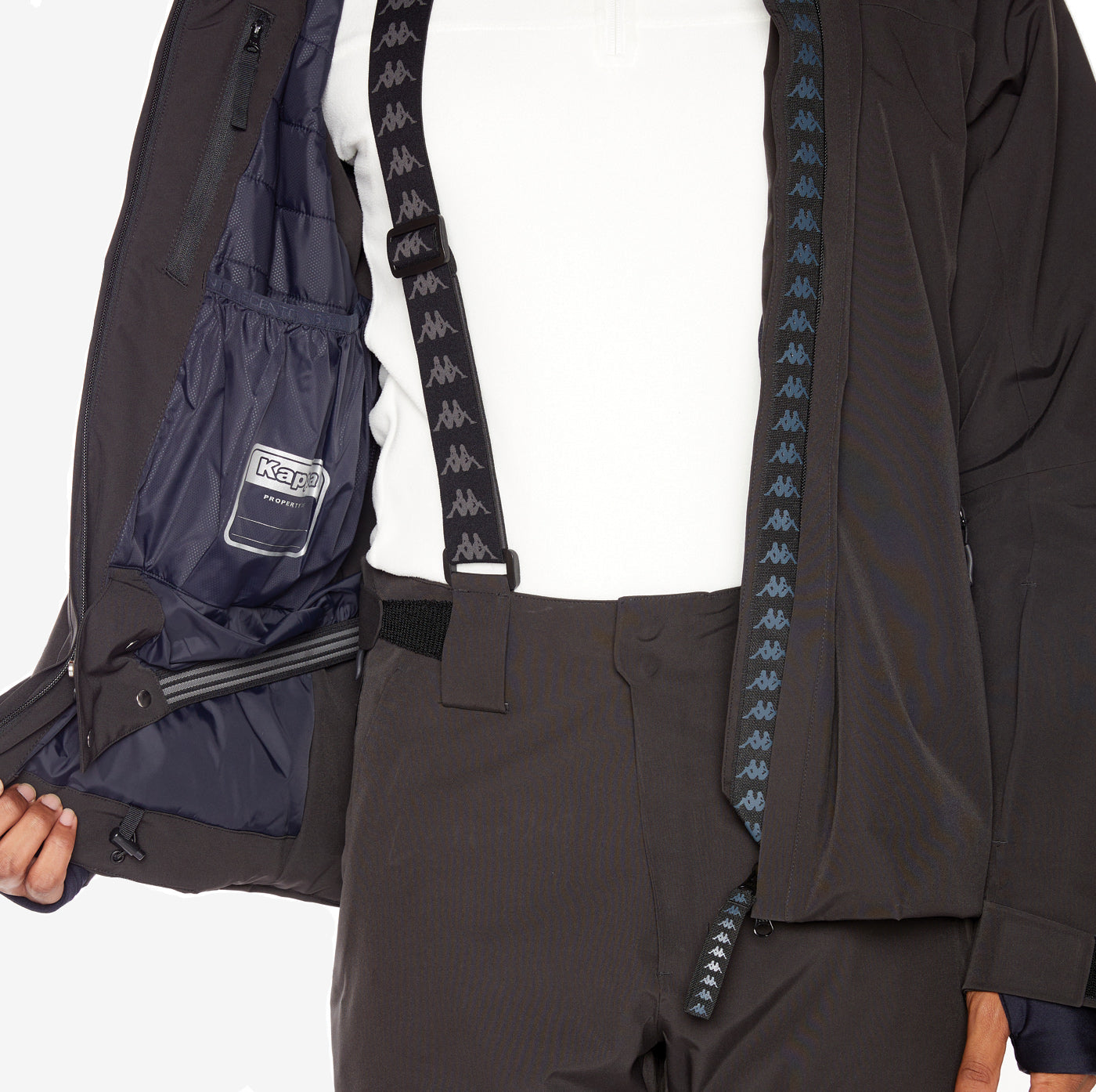 6Cento 611P US Ski Jacket - Black - Image 5