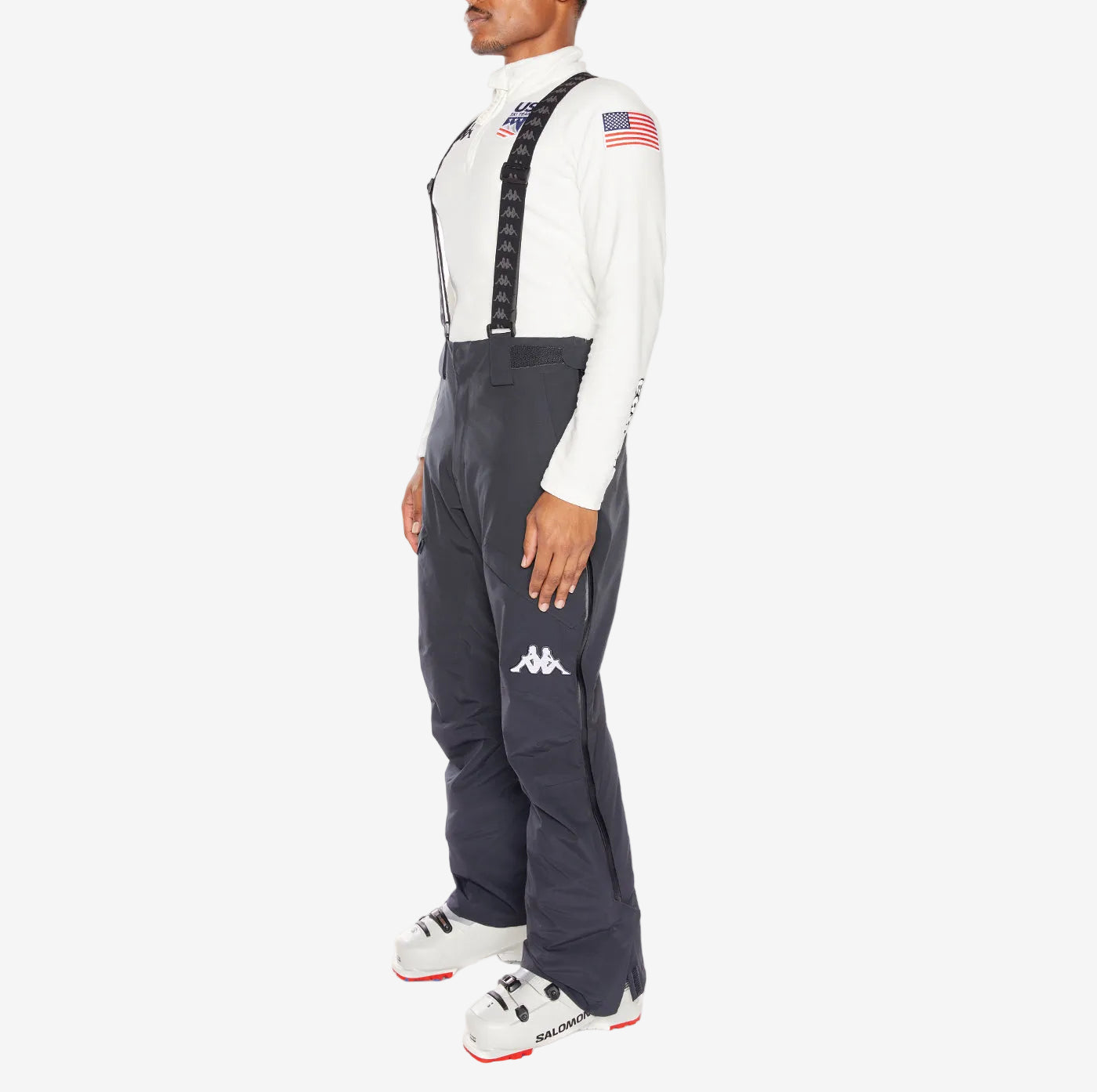 6Cento 622P US Full Zip Ski Pants - Navy - Image 2