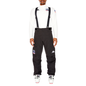 6Cento 622P US Full Zip Ski Pants - Black